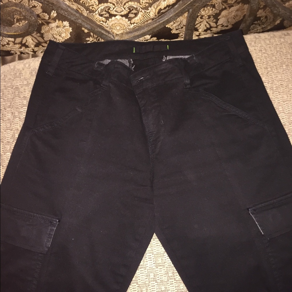 Beautiful J Brand Cargo Black Pants
